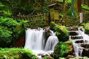 瓜割の滝